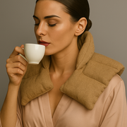 Kozi Shoulder Wraps Warm & Cooling Herbal Comforting for Muscle Pain and Tension Relief